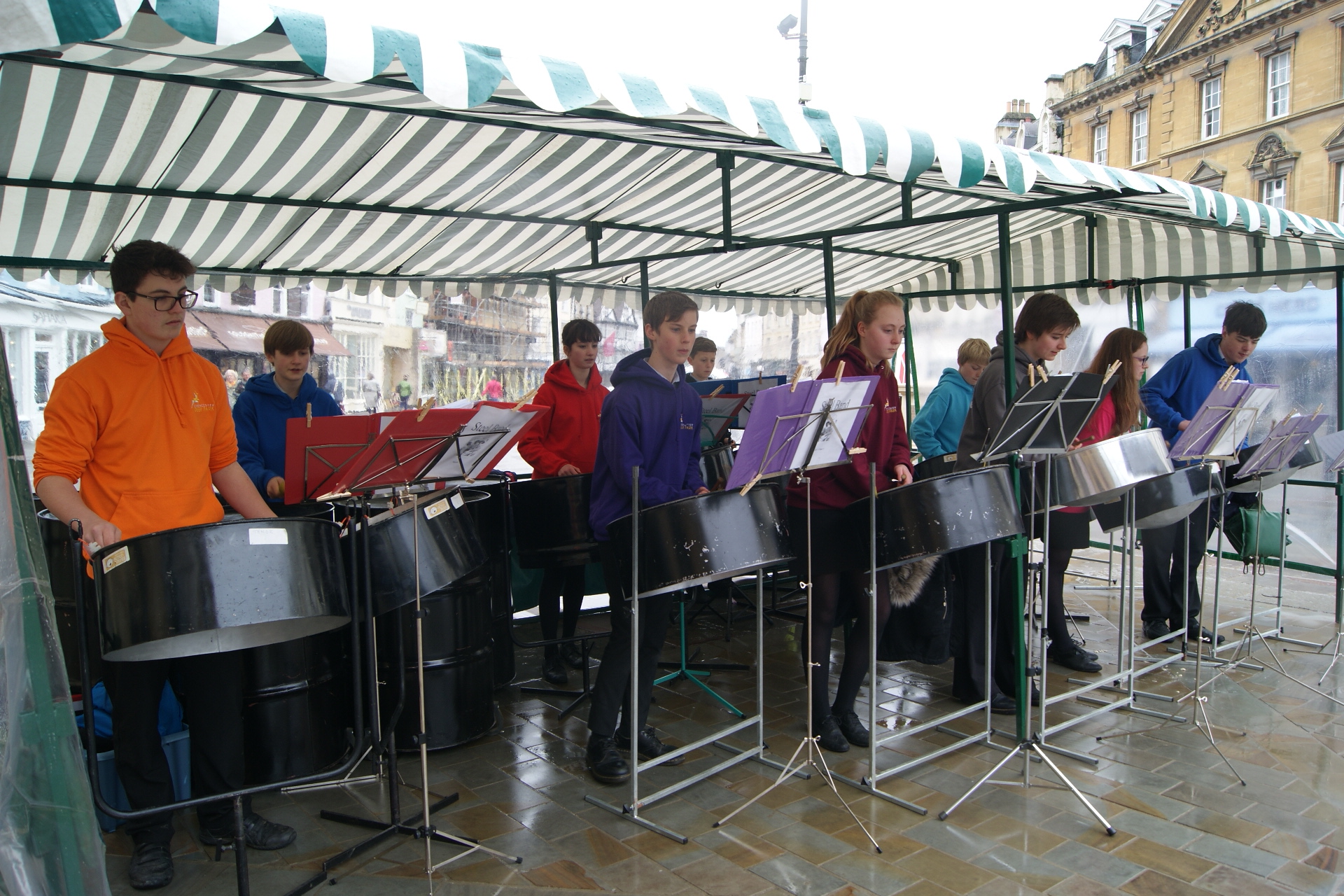 Youth Market March 2017 Steel Band