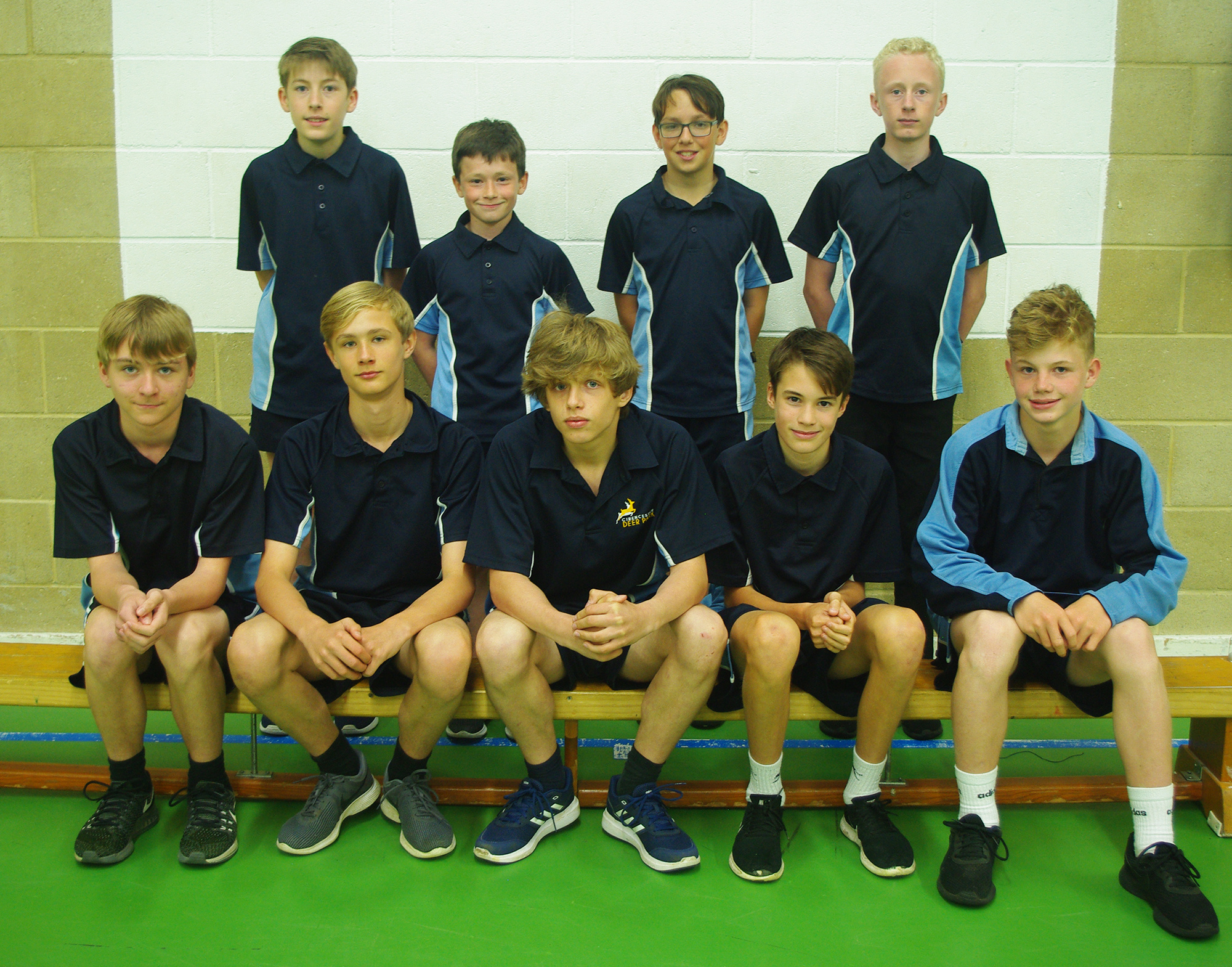 Cirencester Deer Park School Year 8 Athletics team