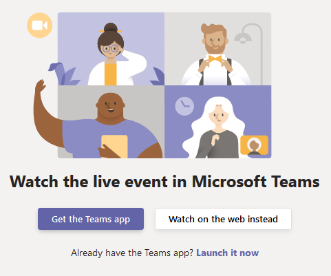 MS Teams Join Event
