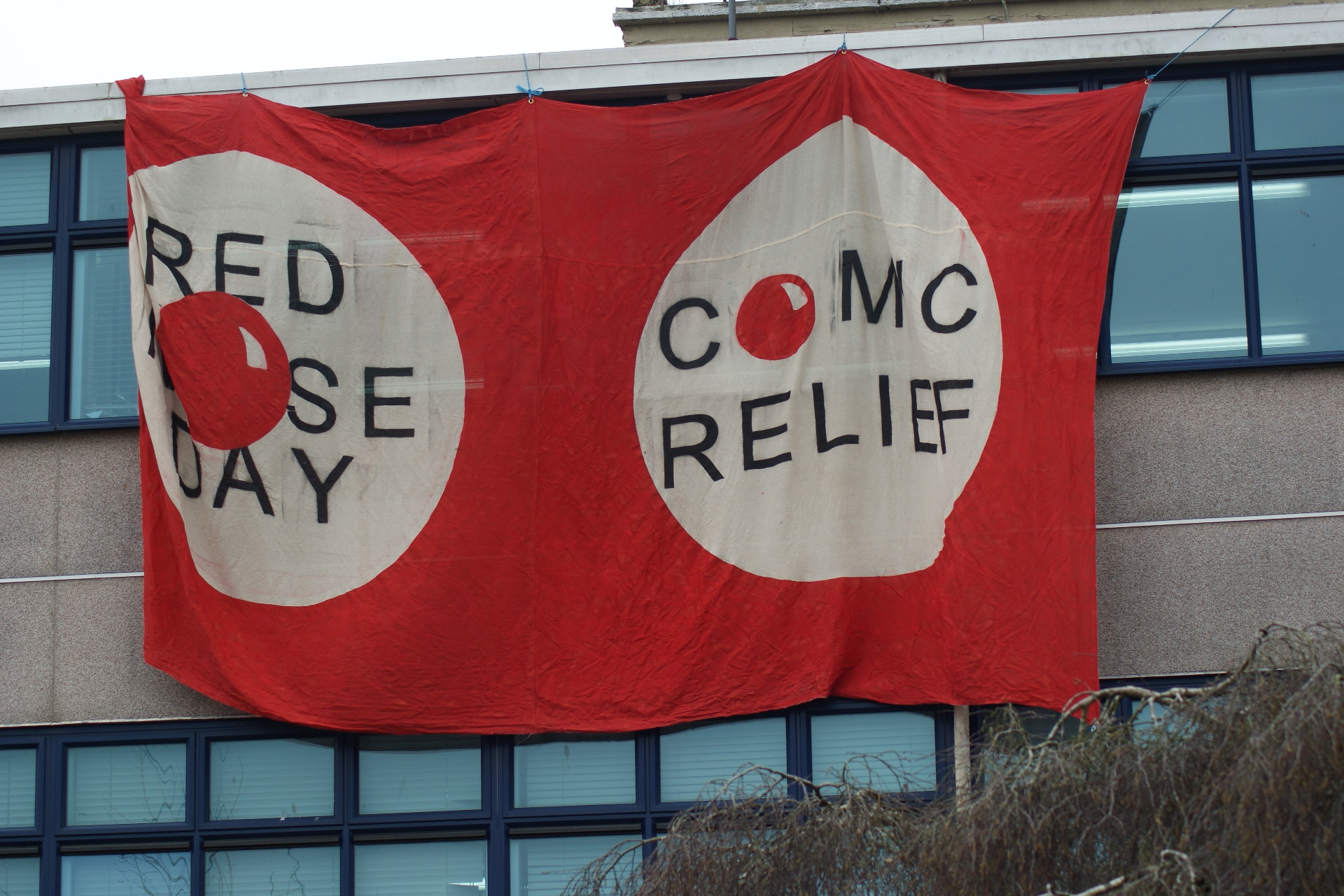 red nose day banner