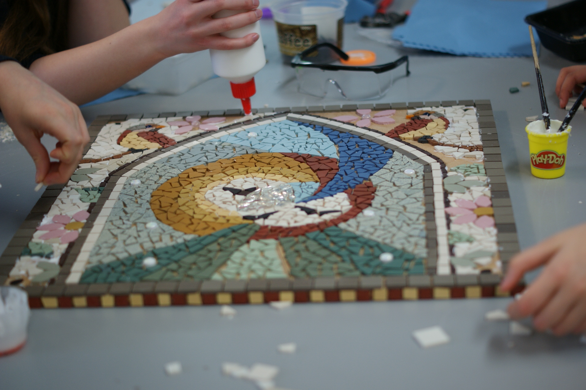 ​y10 art mosaic project feb 18