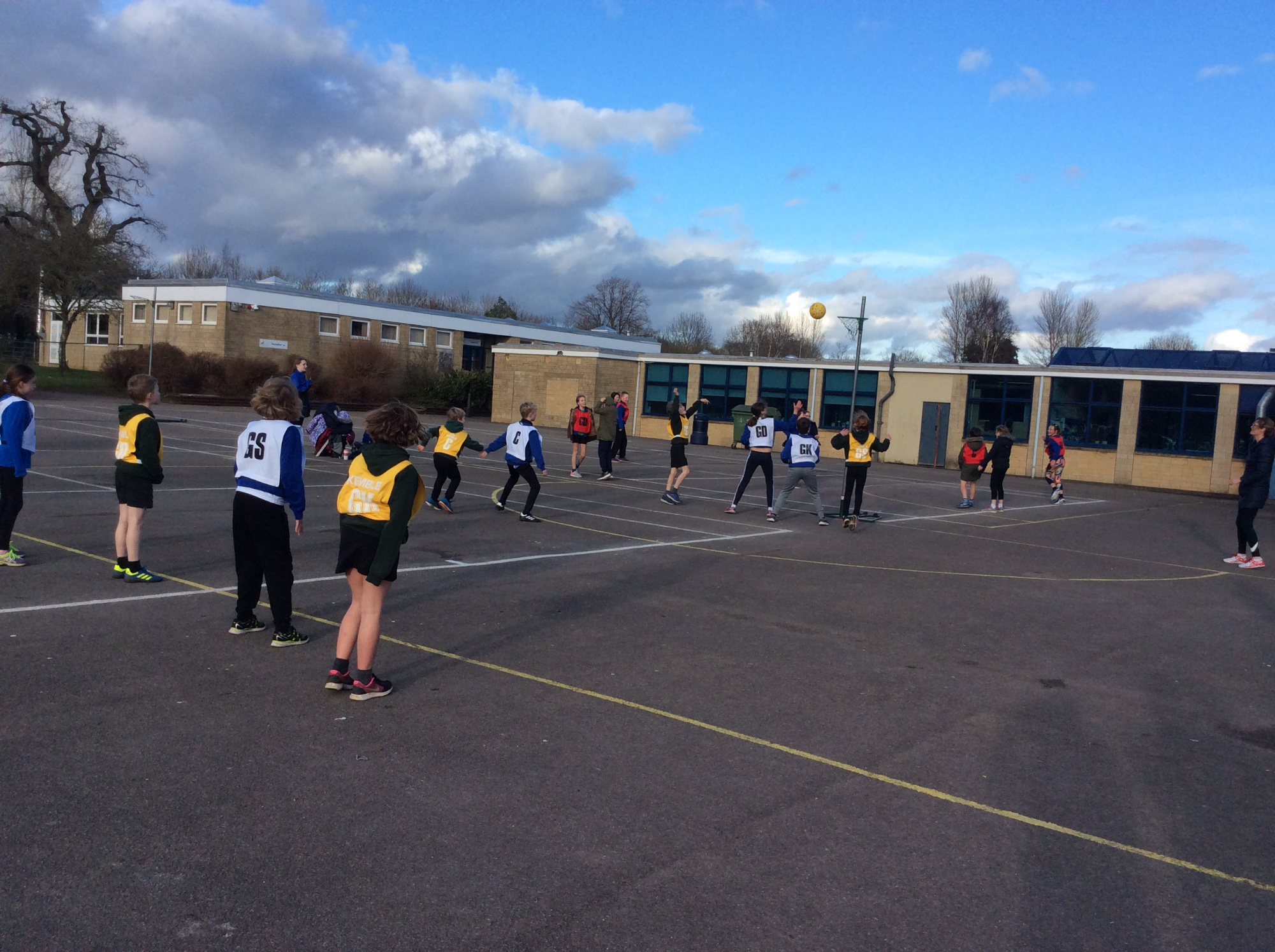 primary sport netball march 2019