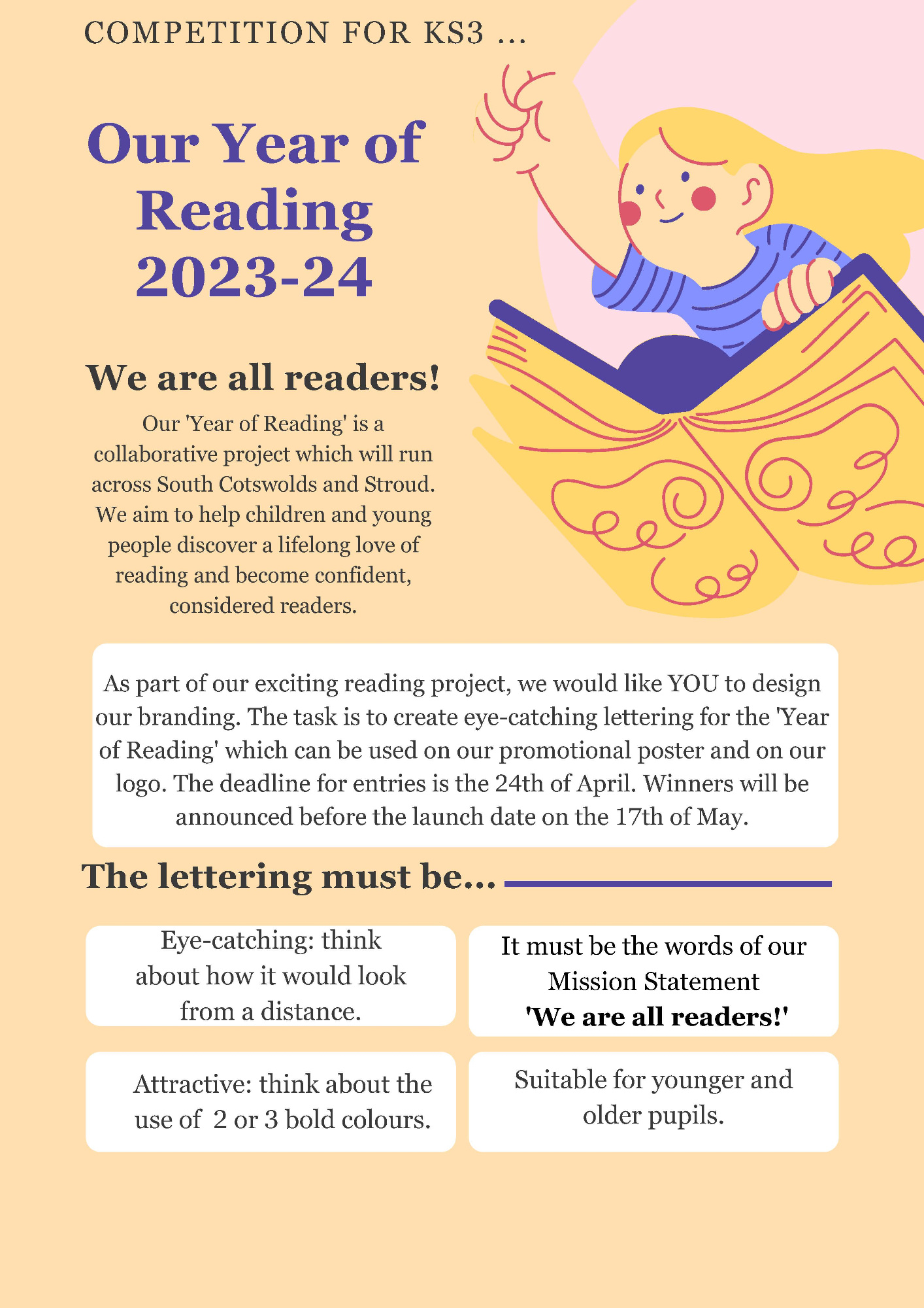 year of reading design competition