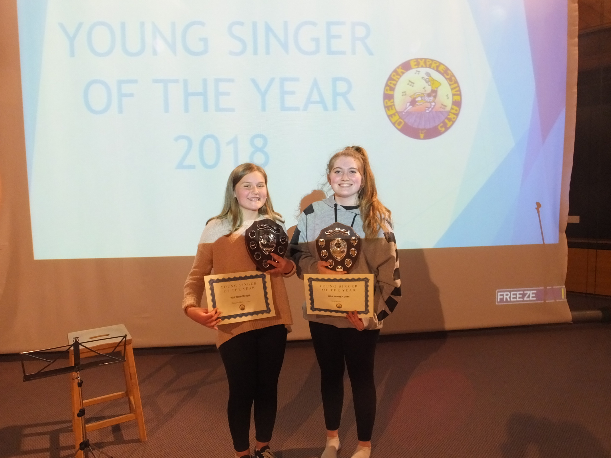 young singer of the year 2018