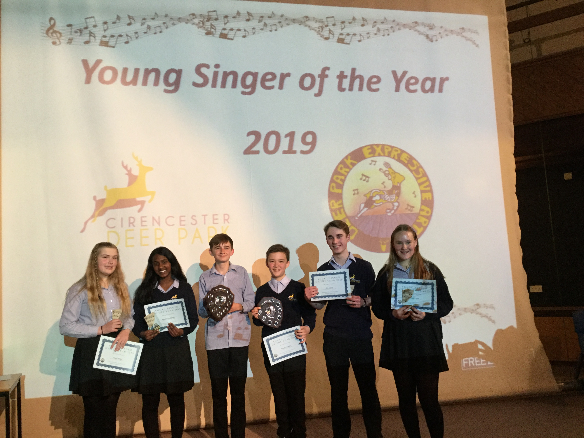 young singer of the year 2019 